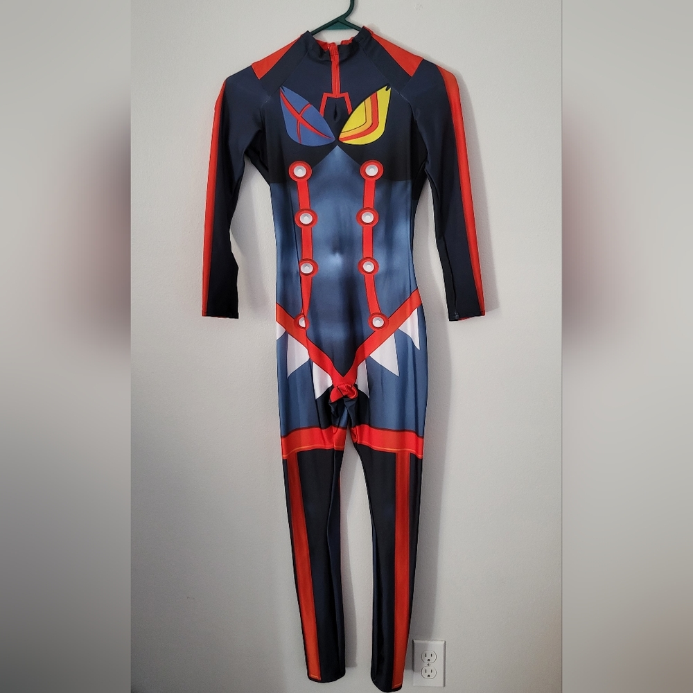 Ryuko Matoi X Asuka Langley evangelion/Kill la kill crossover bodysuit cosplay